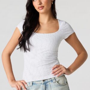 Soft Contour Square Neck T-Shirt