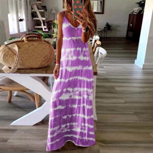 Sleeveless Casual Loose Maxi Dress